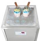 Kolice Commercial Countertop 18 x18  Single Square Pan Fried Ice Cream Machine
