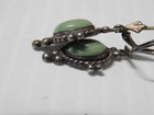 Vintage Navajo   Southwestern Sterling Silver Turquoise Dangler Earrings