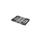 Wald 582 Folding Pannier Basket For Rear Rack  Gloss Black