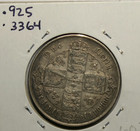 Great Britain  1871  One Florin Silver Coin Currency Km746 2