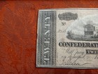 1864 Confederate States Of America Richmond Twenty Dollars  20 Note