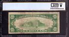 1929  10 First National Bank Note Currency Madison Nebraska Pcgs B Vf 20