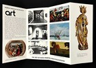 1980 Ncma North Carolina Museum Of Art Raleigh Vtg Travel Brochure Pamphlet Nc