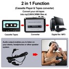 Cassette Player - Portable Converter Recorder Convert Tapes To Digital Mp3 Usb