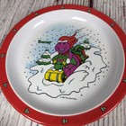 The Lyons Group 1993 Barney And Baby Bop Plate   1992    strike Up The Band    Plate