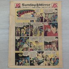 Vintage 1940s Newspaper Comic Strip Clipping Lot Superman Phantom Dick Tracy