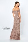 Authentic La Valetta By Mon Cheri Lv22103-color Mocha-sz L-mother Of The Bride