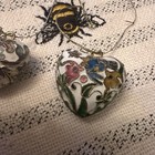 Lot Of 3 Vintage Victorian Christmas Ornaments