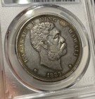 Hawaii - 1883 Large Silver Dollar  pcgs Au Detail 