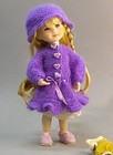 Hand Knit Fashion For 8  Mini Sara And Similar 8 dolls By Moon Lily Dolls