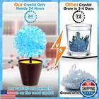 Gobidex Crystal Growing Kit  Science Kits For Kids Age 8-12  Grow Fast In  24
