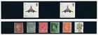 Hawid Stamp Mounts -  Black Or Clear - Block Sizes