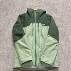 Outdoor Research Tungsten Ii Jacket Mens S Green Gore-tex Waterproof Hiking