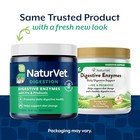 Naturvet Digestive Enzymes For Dogs   Cats - Probiotics  Prebiotics  Healthy