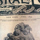 The New York Musical Echo June 1893 Antique Musical Magazine Vocal Piano Scores