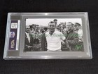 Arnold Palmer Signed 3x5 Custom Cut Card Psa Slabbed Golf Masters Champion