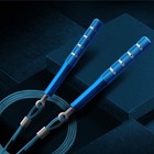 Gym Boxing Skipping Jump Rope Adjustable Cable Length Ball Bearing Speed Fitness