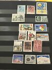 Worldwide Stamps Lot In Stock Page Album Ryukyus  Italy  Uruguay  Guyana   More