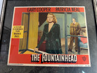 Original 1949 The Fountainhead Lobby Card - Gary Cooper - Framed Lobby Card