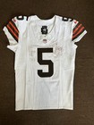 2024 Jameis Winston Browns Game Used Worn Jersey Vs Saints 11 17 24 Unwashed 
