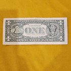 2013  1 Federal Reserve Note One Dollar Bill Circulated Serial E37713777f