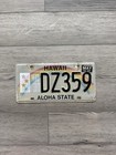 Hawaii America United License Plate Usa Dz359 Tag Commemorative    dz359   