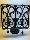 Cast Iron Antique Vintage Adjustable Book Holder Bible Music Recipe Stand 