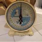Vintage Mid Century Nursery Baby Scale 30lb American Family Complete   Works  