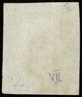 Gb Stamp Penny Black 1840 Victoria Pl 7 Bi 4 Good To Large Margin  Red Mx