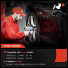 Abs Wheel Speed Sensor Compatible With Toyota Models - Corolla 2009-2013  1 8l 2