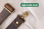 Leather Adjustable Shoulder Strap For Bags  Genuine Leather Replacement Strap 58