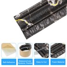 Flexible Wall Molding Trim  1pcs 8ft X 4 In For Home Diy Decoration  Black
