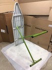   vintage Mcm Proctor Silex Ironing Board Green Leg White Full Size Adjustable