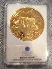 American Mint 1933 Gold Double Eagle Replica Proof  20 Coin 24kt Plated-lmt Ed 