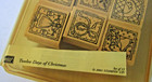 Stampin Up  12 Days Of Christmas Rubber Stamp Set New Unused