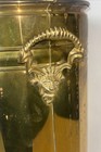 Solid Brass Umbrella Cane Holder Stand Lion Head Handles Lion Feet Holland Vtg
