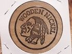 Vintage Wooden Nickel 1965 Shen-rock Coin Club Harrisonburg Armory