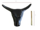 Aj Tack Junior 11  Horn Spread Steer Head Roping Dummy