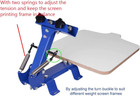 Screen Printing Press T-shirt Screen Printing Machine One Color One Staion Manua