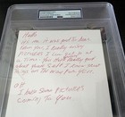 Suge Knight   Handwritten Hallmark Letter From Prison  not Signed    Psa Dna