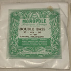 2 Quality Nos Monopole Double Bass E1 4th Chrome Tape Wound Strings