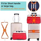 Luggage Straps Elastic Travel Suitcase Belt Bungee Cords For Extra Bag