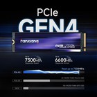 Fanxiang M 2 Nvme 1tb 2tb 4tb Ssd Ps5 Heat Sink Tlc Hard Drive Pcie Gen4 7300mbs