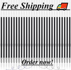 100 Pieces Ink Pen Refills Replaceable Ballpoint Pen Black Ink Refills 0 7mm