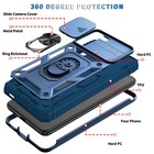 For Samsung S26 Ultra S25 Fe S24 S23 S22 Shockproof Rubber Ring Stand Case Cover