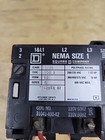 Square D Nema Size 1 Motor Starter 1110 20v Coil 600 Vac 8536 Sc03