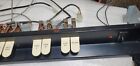 Vintage Hammond Electric Organ L-100 Sound Levers  And Drawbars  connected 