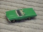 Aurora Model Motoring Ho Scale Slot Car   T-bird Roadster - Olive Color