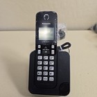 Panasonic Kx-tgc352b Cordless Phone System 2 Handsets Answering Machine Black