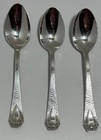 Lot Of 12 - 6    Silverplate Teaspoons - 1847 Rogers Bros - Heraldic